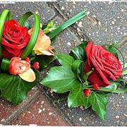 Red rose Buttonhole