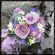 Delightful lilac Bridal Bouquet 