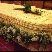 Garland with Gyp and eucalyptus