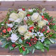 Christmas tidings table centre 
