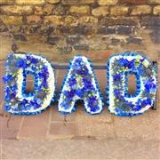 DAD based and mix flower letters