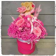 The Blush Embrace Hatbox