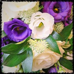 wedding bouquet hydrangea